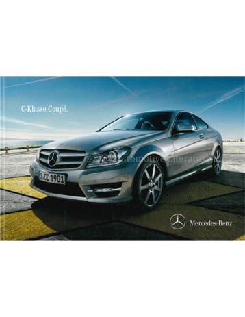 2011 MERCEDES BENZ C KLASSE COUPÉ BROCHURE DUITS, Nieuw, Author