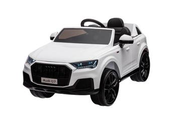 Audi Q7 elektrische kinderauto, 12 volt, rubber banden en me, Ophalen of Verzenden, Nieuw