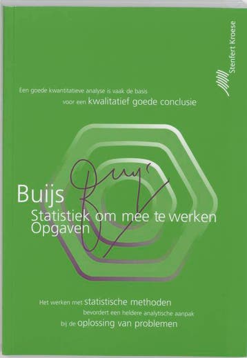 Statistiek om mee te werken Opgaven 9789020731873, Boeken, Wetenschap, Zo goed als nieuw