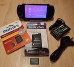 PSP 2004  Complete Set  + 32GB SD card met Topgames, Nieuw