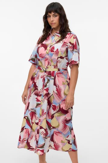 VERO MODA curve jurk RUBY Maat:, Verzenden, Nieuw, Overige kleuren