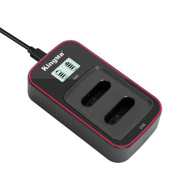 KingMa LCD Dual USB-lader voor Sony NP-BX1 (Nieuw), Verzenden, Nieuw