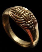 Ring Boeddhistische oneindigheidsknoop - Positieve karma -