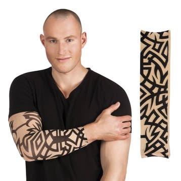 Tattoo sleeve tribal, Hobby en Vrije tijd, Feestartikelen, Ophalen of Verzenden, Nieuw