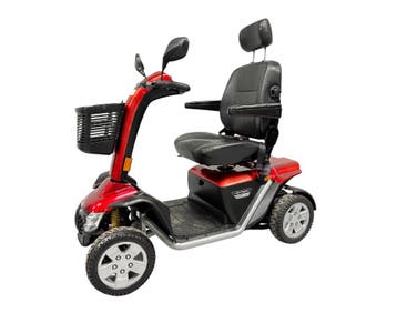 Pride XL140S Rood – Gebruikt – Nieuwe Accu’s – 20 km/u, Ophalen of Verzenden, Gebruikt, Pride