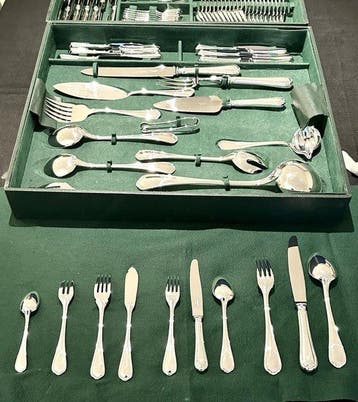 Christofle - Bestekset voor 12 personen (84) - Spatours -