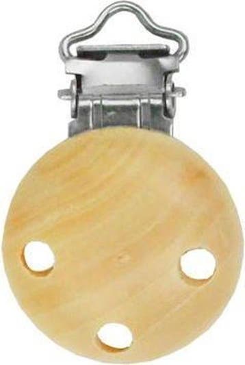 Opry blank houten speenclip 29mm, Verzenden, Nieuw
