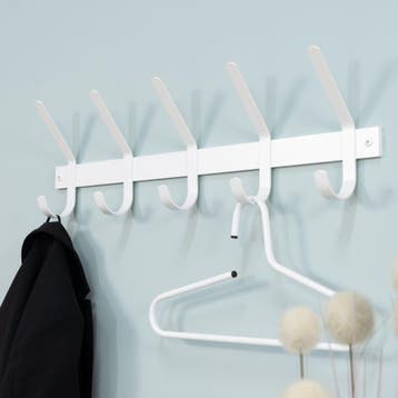 Spinder Design Dexter 5 wandkapstok - wit, Verzenden, Nieuw