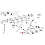 Thule Lead Rail 5200 3.50 Geanodiseerd, Caravans en Kamperen, Voortenten en Luifels, Ophalen of Verzenden, Nieuw, Thule