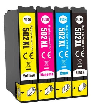 Epson 502 XL, HELE set (Huismerk) € 14,25, Ophalen of Verzenden, Nieuw, Cartridge, Epson