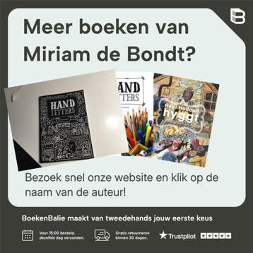 Handletters, werk- en inspiratieboek - Miriam de Bondt, Verzenden, Gelezen, Miriam de Bondt