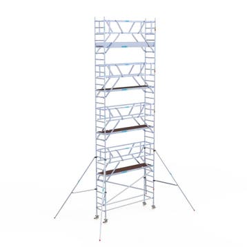 Rolsteiger Professional 75x305 10,2m werkhoogte vrijstaand, Verzenden, Nieuw, Rolsteiger of Kamersteiger, 5 meter of hoger