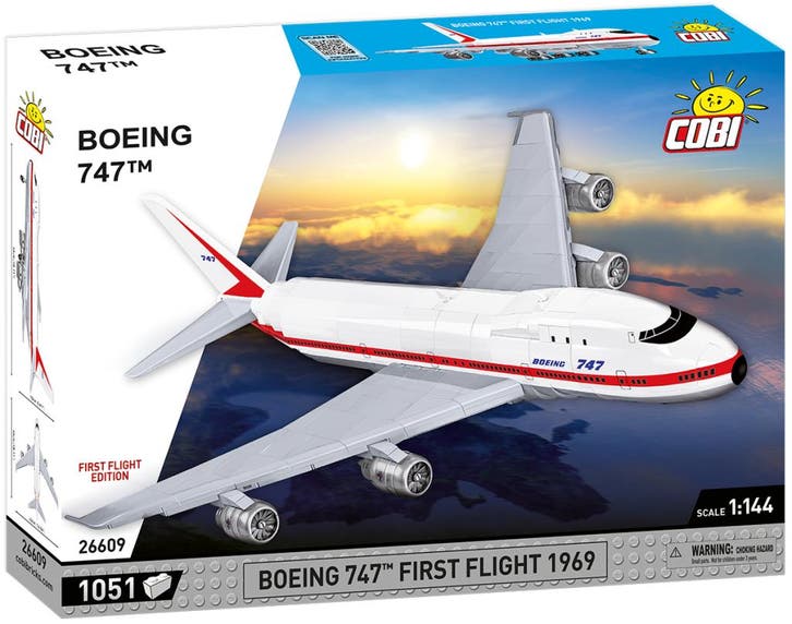COBI 26609 Boeing 747 First Flight 1969 (Voertuigen), Kinderen en Baby's, Speelgoed | Bouwstenen, Nieuw, Verzenden