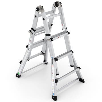 Aanbieding: Vouwladder Wixor 4x3 sporten, Nieuw