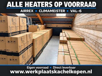 Diesel of Elektrische infrarood heater verwarming kachel, Nieuw, Vrijstaand, Overige soorten