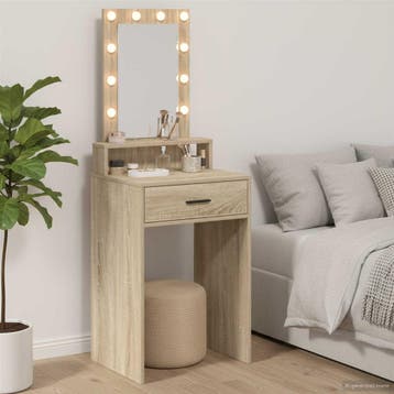 vidaXL Plafondtafel Sonoma Eiken 50 x 41 x 135 cm Bewerkt, Verzenden, Nieuw