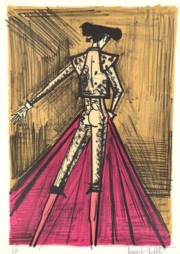Bernard Buffet (1928-1999) - Torero de dos (PL.7)