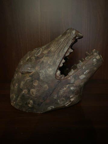 Mask - Congo - hjelm Leopard Luba (Zonder minimumprijs)