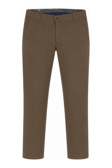 Meyer Broek in maat W28 Bruin, Verzenden, Zo goed als nieuw, Bruin, Meyer