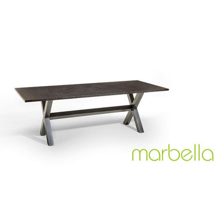 Studio 20 Marbella 240 x 100 cm Pearl black |, Tuin en Terras, Tuinsets en Loungesets, Ophalen of Verzenden