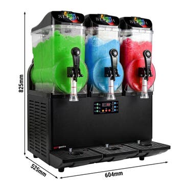 GGM Gastro | Slushmachine - 3 x 12 liter - 1,1 kW - digitaal, Zakelijke goederen, Horeca | Keukenapparatuur, Verzenden, Nieuw in verpakking