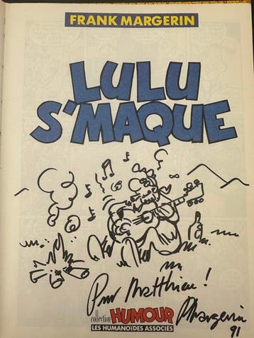Lulu s’maque HS + dédicace - C - 1 Album - Eerste druk -, Nieuw