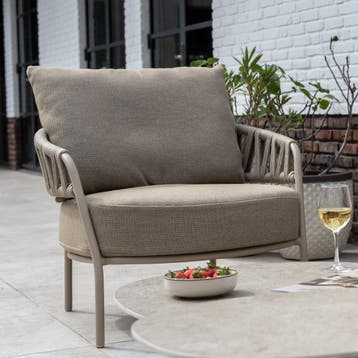 Calma lounge tuinstoel latte Taste 4SO, Ophalen of Verzenden, Nieuw
