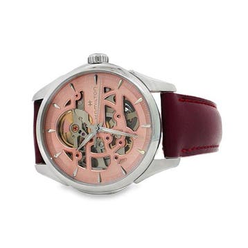 Hamilton - JAZZMASTER SKELETON - H32265870 - Unisex - 2020+, Sieraden, Tassen en Uiterlijk, Horloges | Heren, Nieuw