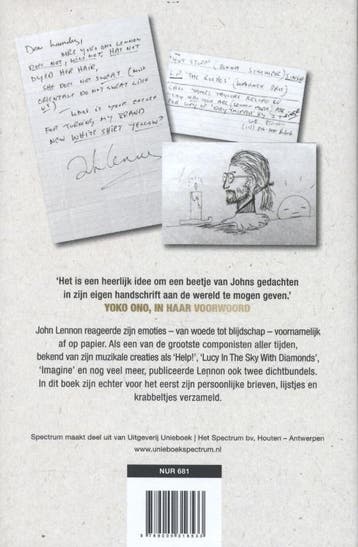 Lennons brieven 9789000316533 John Lennon, Verzenden, Zo goed als nieuw, John Lennon