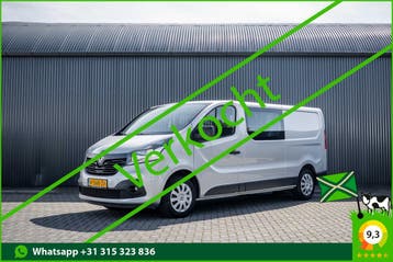 Renault Trafic 1.6 dCi 125PK L2H1 | DC 5-Zits | Camera | Cru, Stof, Gebruikt, Renault, Lease
