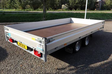 Hapert Azure plateauwagen 405x200 cm AANBIEDING, Ophalen, Nieuw