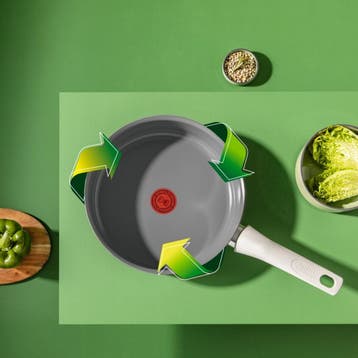 Tefal Renew ON - Hapjespan zonder deksel - Ø24 cm - Met, Huis en Inrichting, Keuken | Potten en Pannen, Verzenden, Nieuw