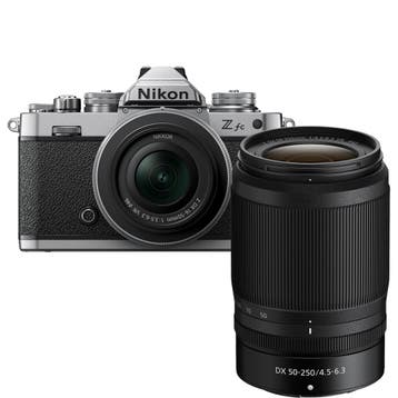 Nikon Z fc + DX 16-50mm + DX 50-250mm, Ophalen of Verzenden, Nieuw, Overige typen, Nikon