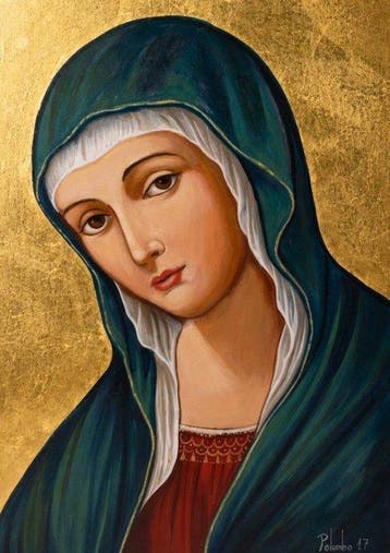 M. Palumbo (XX) - Icona della Vergine