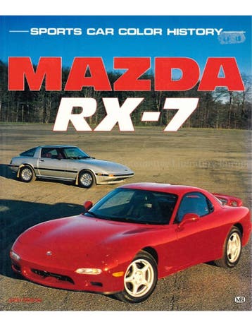 MAZDA RX-7, SPORTS CAR COLOR HISTORY, Nieuw, Mazda, Author