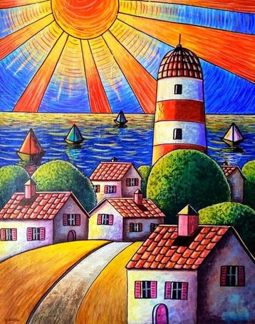 Sabrina RIGGIO (1988) - Lété au soleil