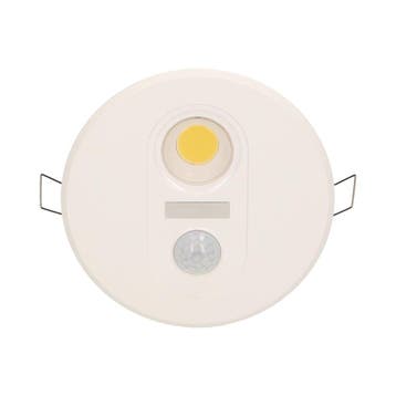 LED Armatuur met bewegingssensor - 7W - 230V -  Warm wit, Ophalen of Verzenden, Nieuw