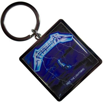 Metallica Ride the Lightning Sleutelhanger off. merchandise, Ophalen of Verzenden, Nieuw, Gebruiksvoorwerp