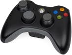 Microsoft Xbox 360 Controller - Zwart, Verzenden, Zo goed als nieuw