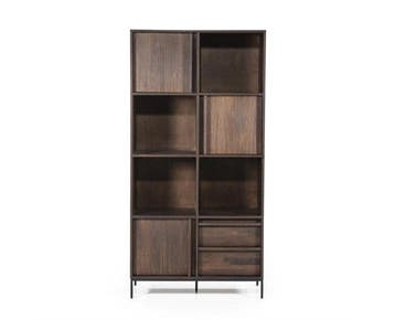 Kabinet Jimmy 90x40cm - Bruin | Eleonora, Ophalen of Verzenden, Nieuw