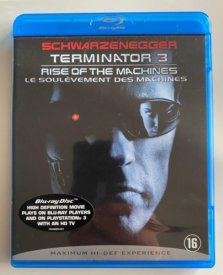 TERMINATOR 3 RISE OF THE MACHINES (BLURAY), Cd's en Dvd's, Blu-ray, Gebruikt, Verzenden