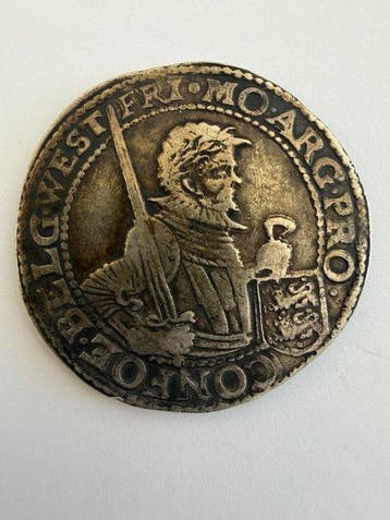Nederland, West-Friesland 1 Daalder 1623, Postzegels en Munten, Munten | Nederland