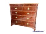 Commode - Hout, Messing, Antiek en Kunst