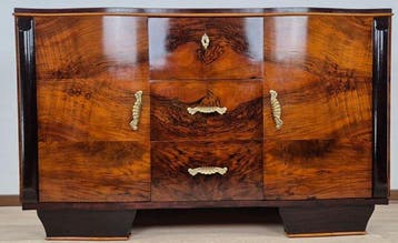 Credenza Art Déco Veneziana 1939 - Credenza - Walnoothart -