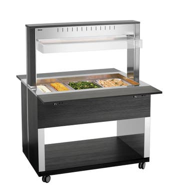 Buffetwagen | W3110-200A | 3x1/1GN | Waterbad | 30–90°C |, Verzenden, Nieuw in verpakking