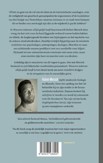 Waarom iedereen altijd gelijk heeft 9789023438045, Verzenden, Gelezen, Ruben Mersch