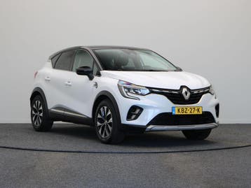 Zakelijke Lease |  Renault Captur E-Tech Hybrid 145pk Techno, Automaat, Gebruikt, Euro 6, Wit