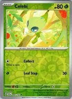 Celebi 004/142 reverse holo Stellar Crown, Ophalen of Verzenden, Nieuw, Losse kaart, Foil