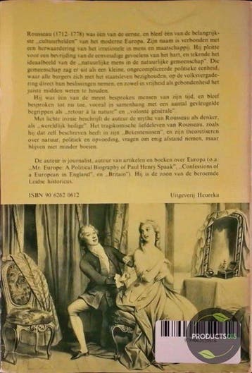 St. Jean Jacques Rousseau - Leonhard Huizinga 9789062620616, Verzenden, Gelezen, Leonhard Huizinga