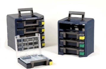 2dekans | Raaco Assortimentsdoos - HandyBoxxser - Met 4, Ophalen of Verzenden, Zo goed als nieuw
